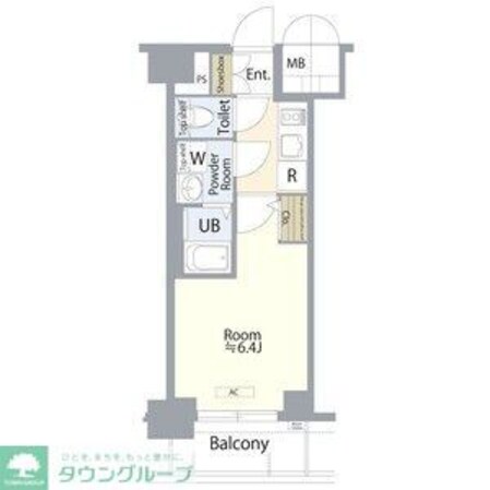 エスリード鶴舞グランパークスの物件間取画像